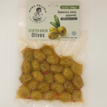 Load image into Gallery viewer, Stuffed Green Olives with Peppers 200gr