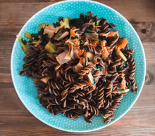 Load image into Gallery viewer, Carob pasta Fusili