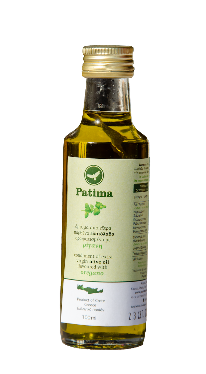 Extra virgin olive oil infused by oregano aromas 100ml