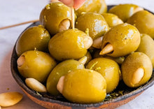 Load image into Gallery viewer, Green Olives Stuffed With Almond 500gr
