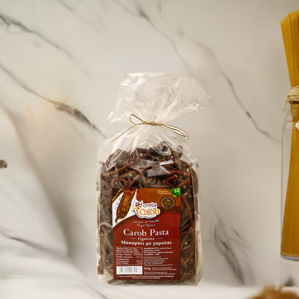 Carob pasta Rigatoni 300gr