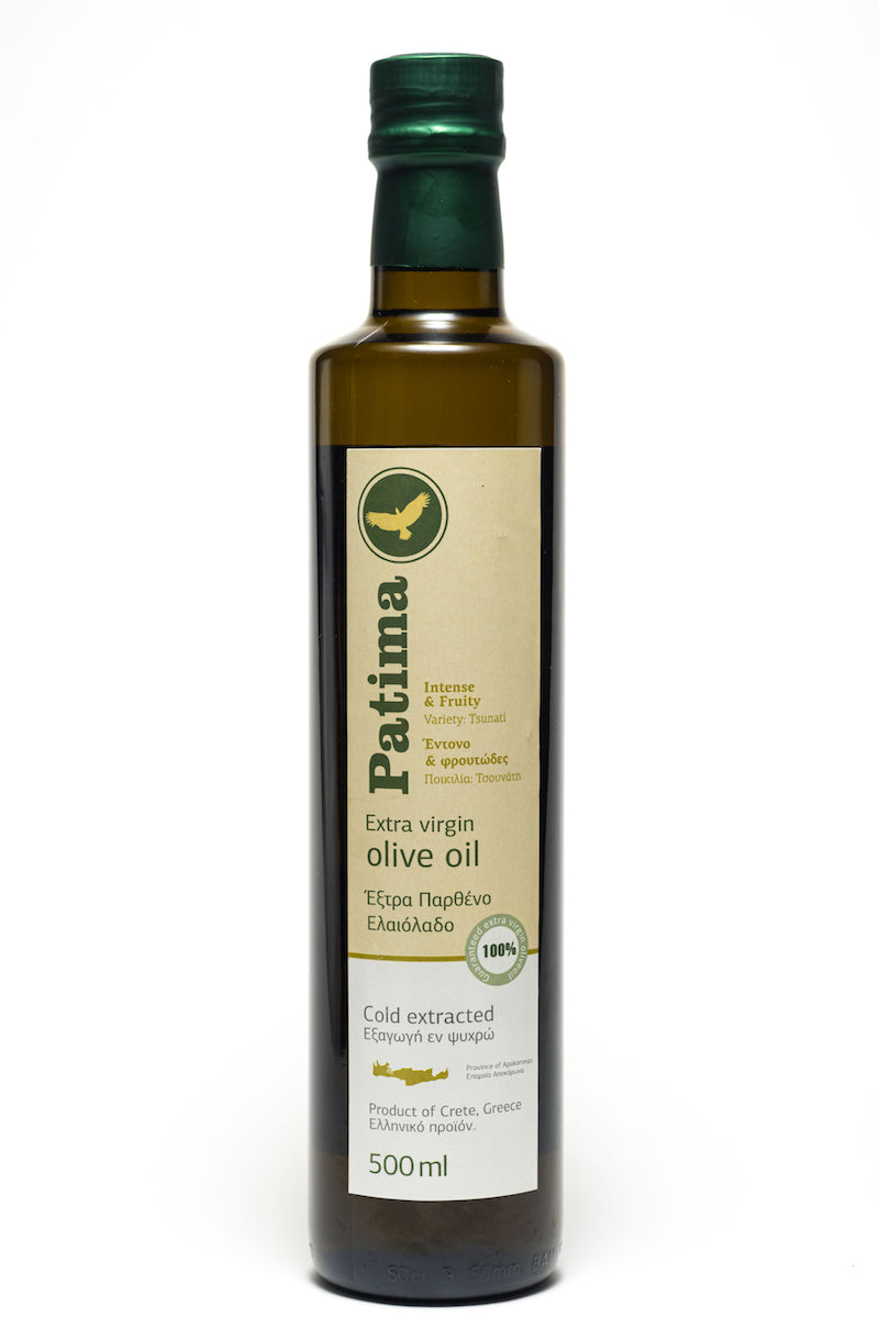 500ml Extra virgin olive oil glass bottle
