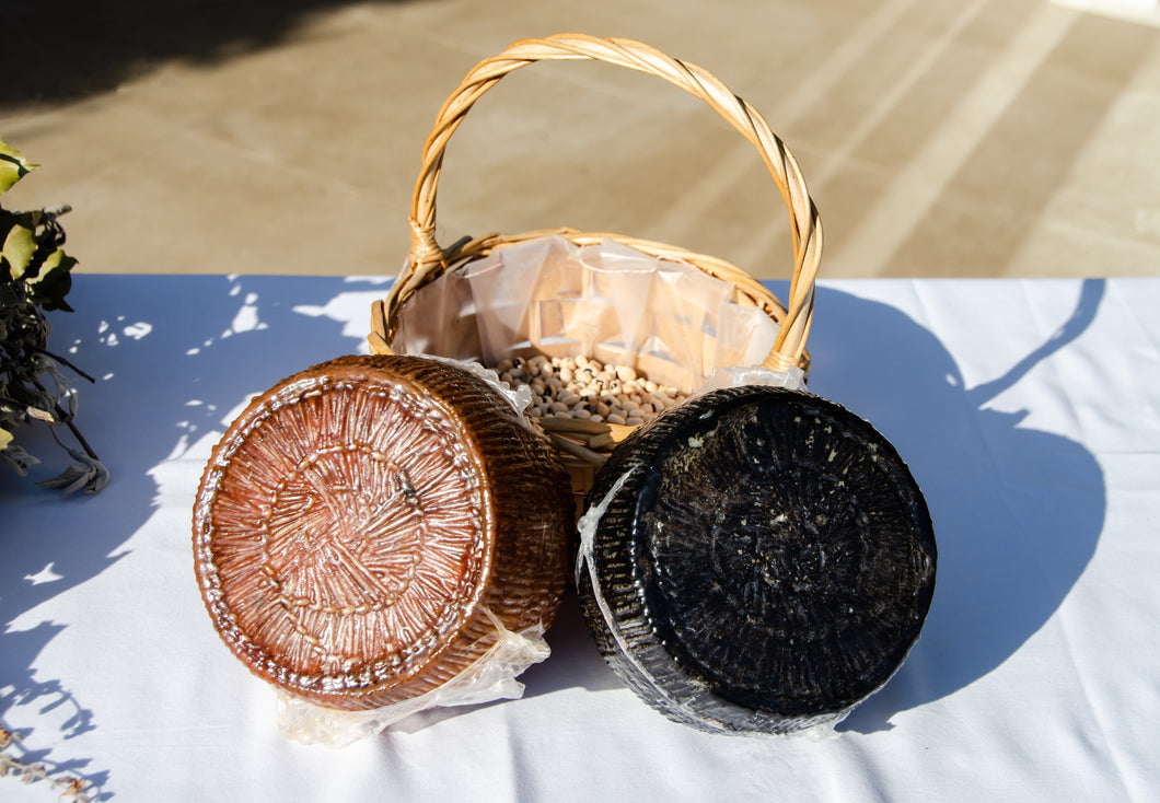 Smoked Graviera Cretan cheese 1,5 kilo